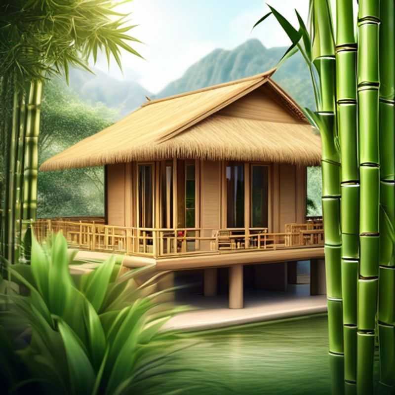 Planta de bambú de interior