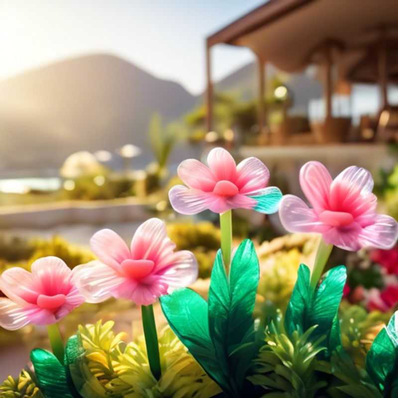 Flores de plástico&#58; Como evitar que desbotem e fiquem quebradiças com o tempo