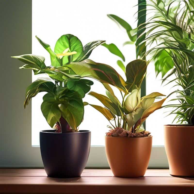 Plantes d'intérieur en pot