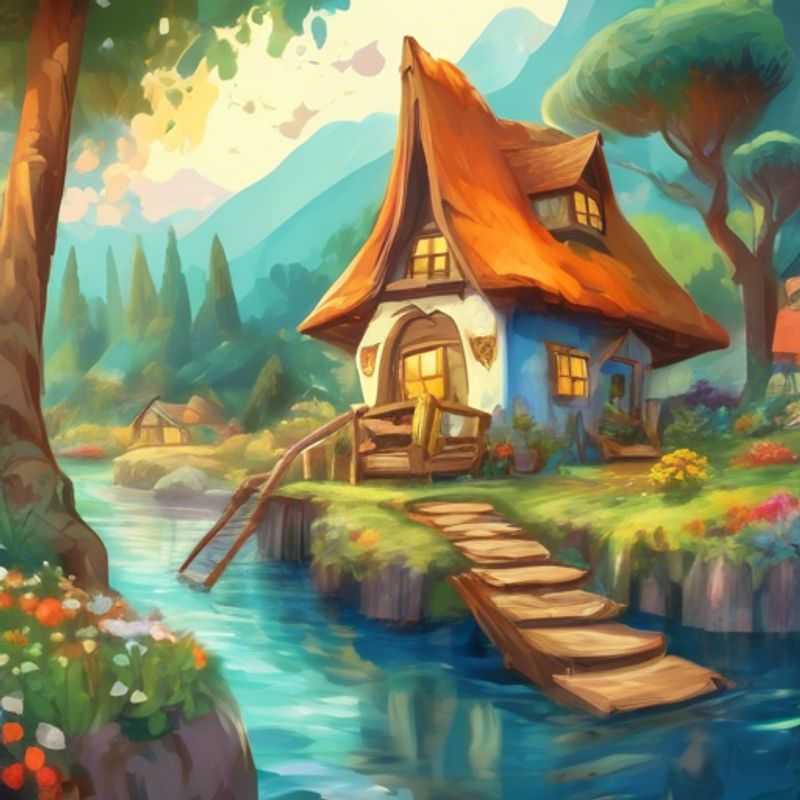 A charming gnome home, ready for a new resident!