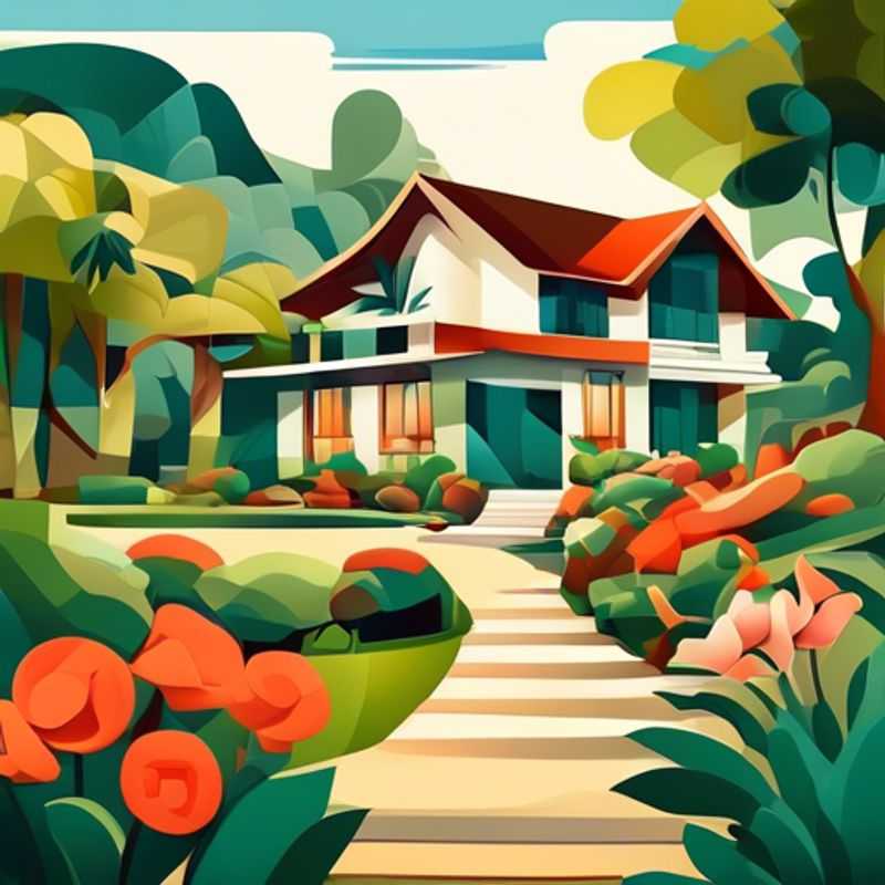 A charming garden cottage, perfect for those considering a cozy and intimate living space.