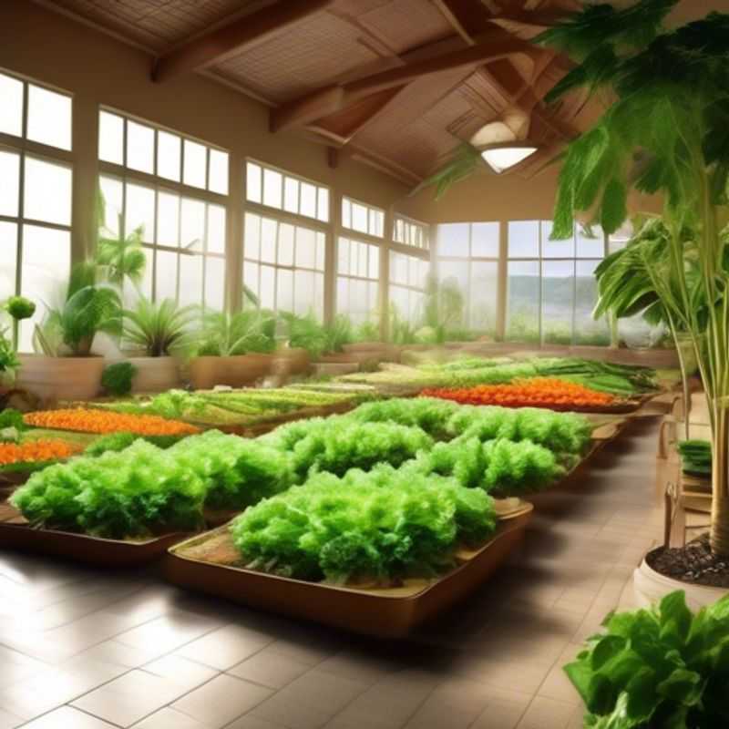 A selection of vibrant, healthy indoor vegetable plants, perfect for growing your own fresh food at home.