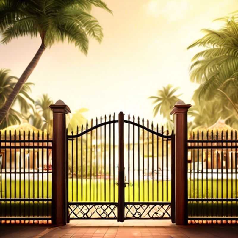 Considere o material e o acabamento que melhor se adaptam ao seu ambiente externo