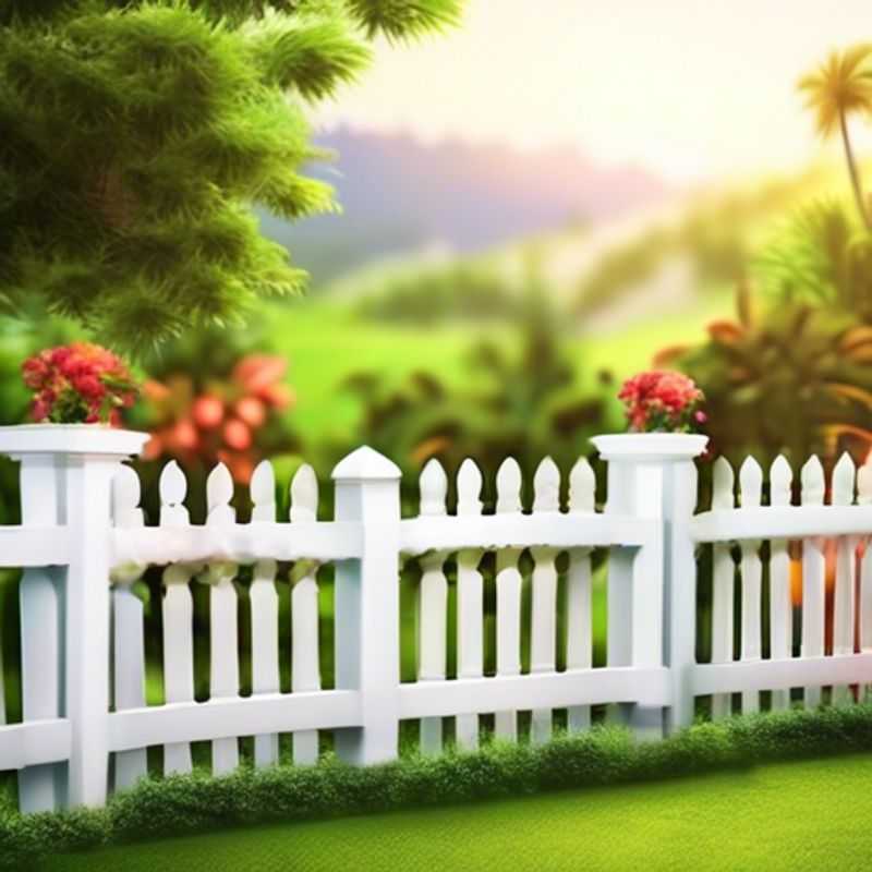 Meça a área onde as decorações de cerca serão colocadas para garantir um ajuste adequado