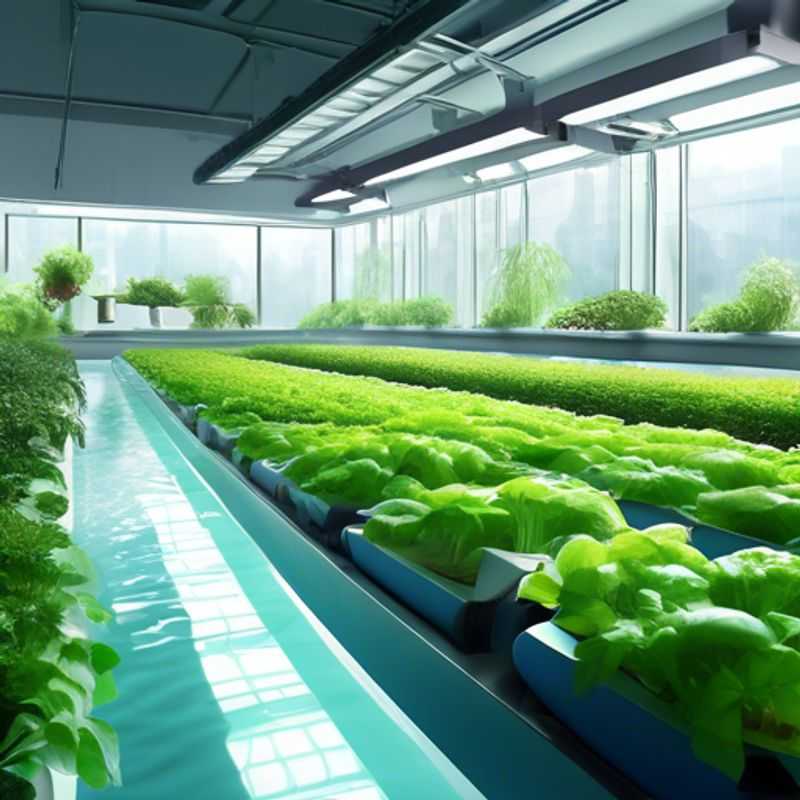 A sleek and modern indoor hydroponic garden, ready to grow fresh herbs and vegetables in your home.