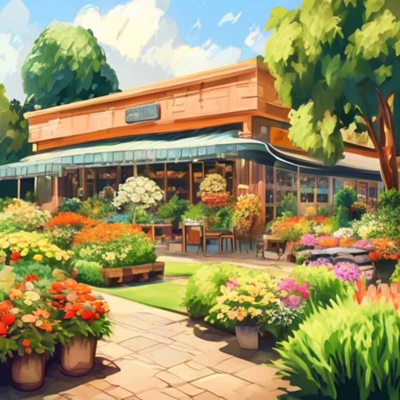 A map showing the locations of lawn and garden stores near you.