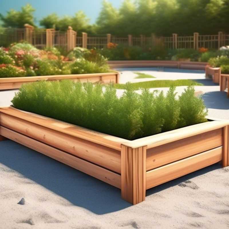 Meça o espaço disponível no seu jardim para determinar o tamanho ideal da sua canteiro elevado de cedro