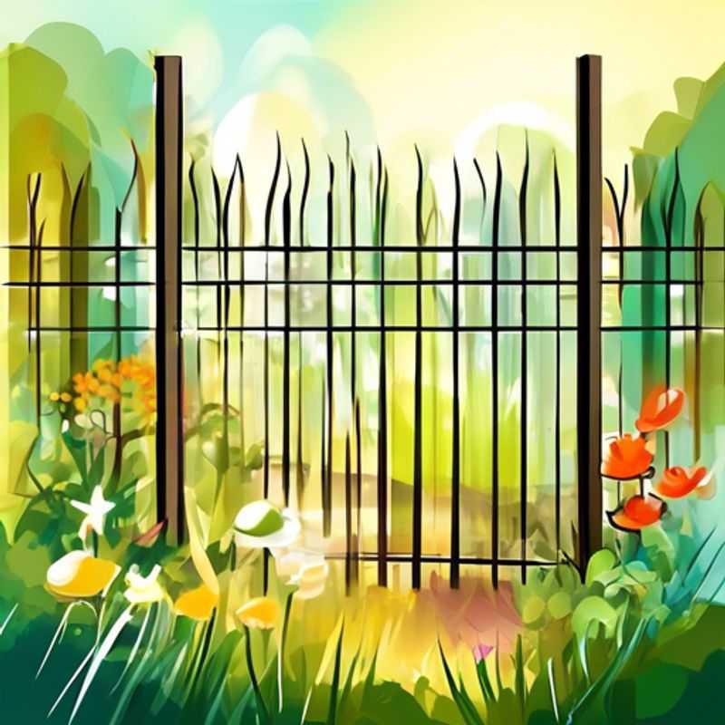Valla de jardín para tu proyecto de paisajismo