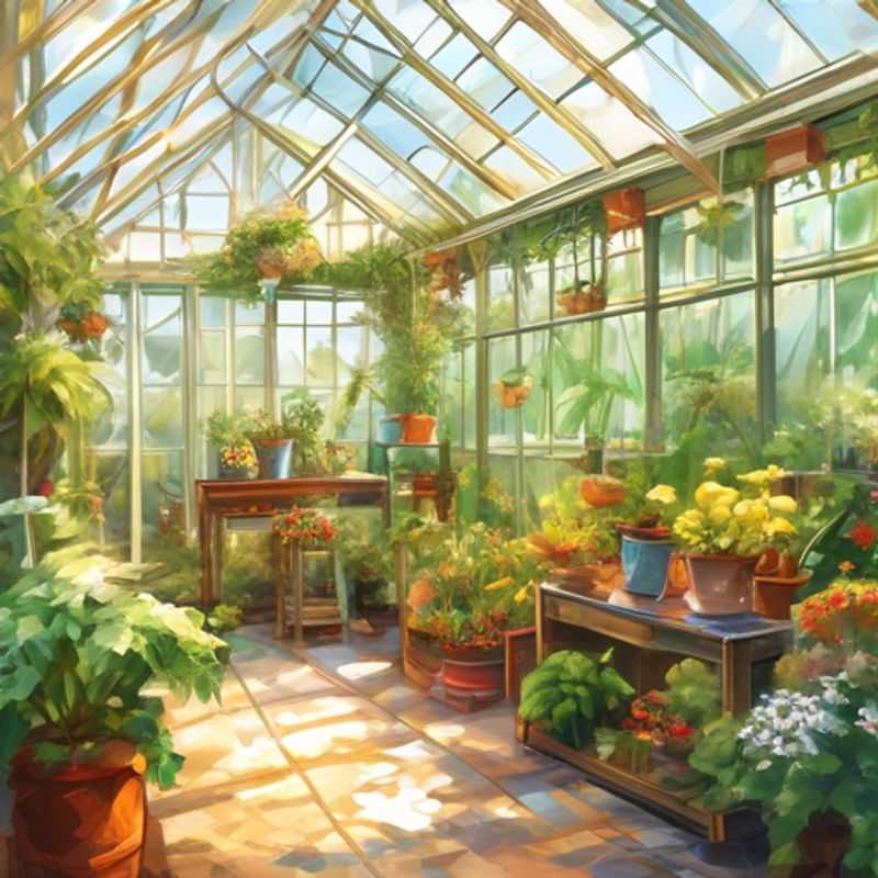 Backyard Greenhouse Kit with a variety of sizes and features
