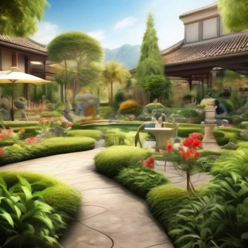 Considere o clima e as condições climáticas do seu jardim ao escolher a arte