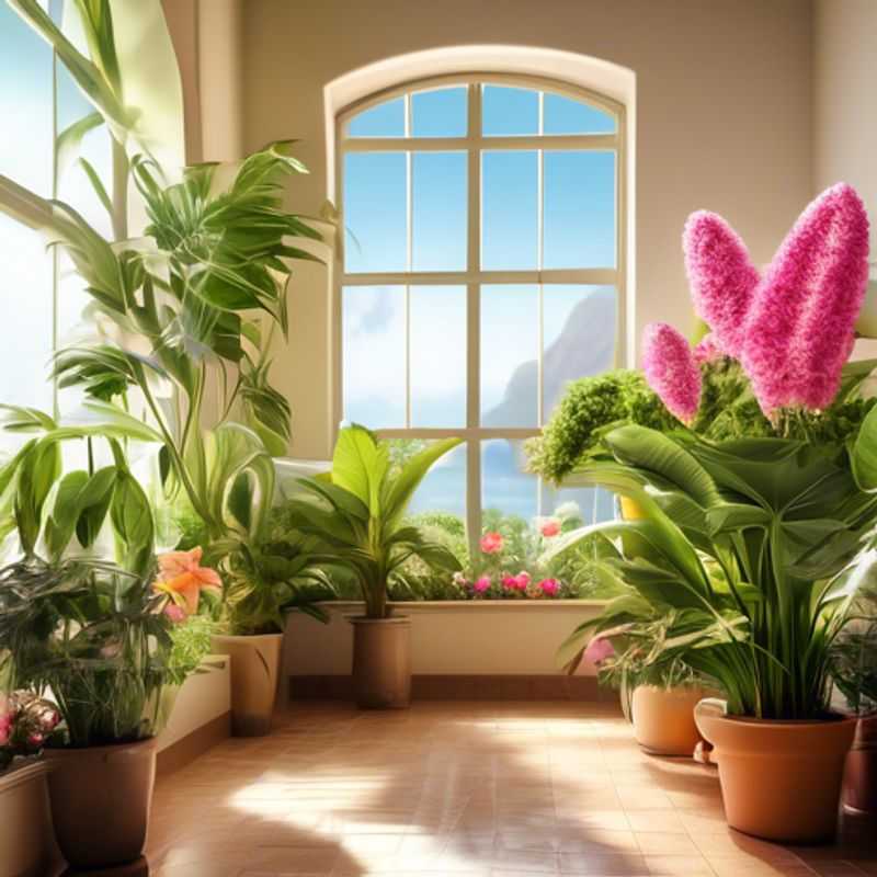 Plantas de interior floridas prontas para alegrar sua casa.