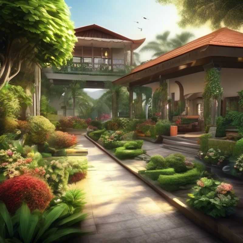 A lush, well-maintained yard garden, showcasing the potential for growing your own fresh produce.