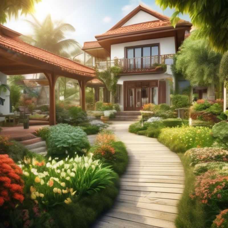 Un jardin de maison, un coin de paradis à votre porte