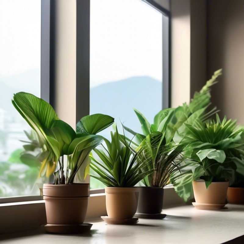 A variety of easy-to-grow houseplants, perfect for beginners.