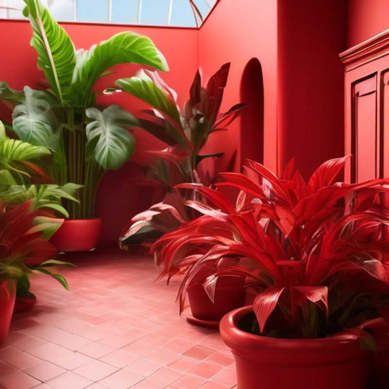 Plantas vermelhas para casa - guia completo antes de comprar