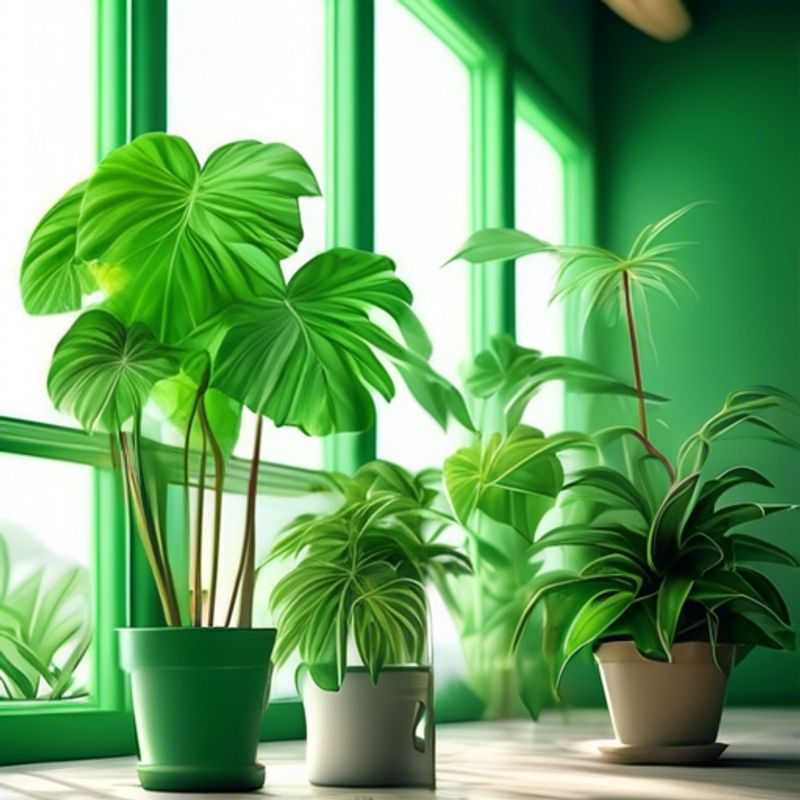 Planta verde em vaso, pronta para alegrar seu lar.