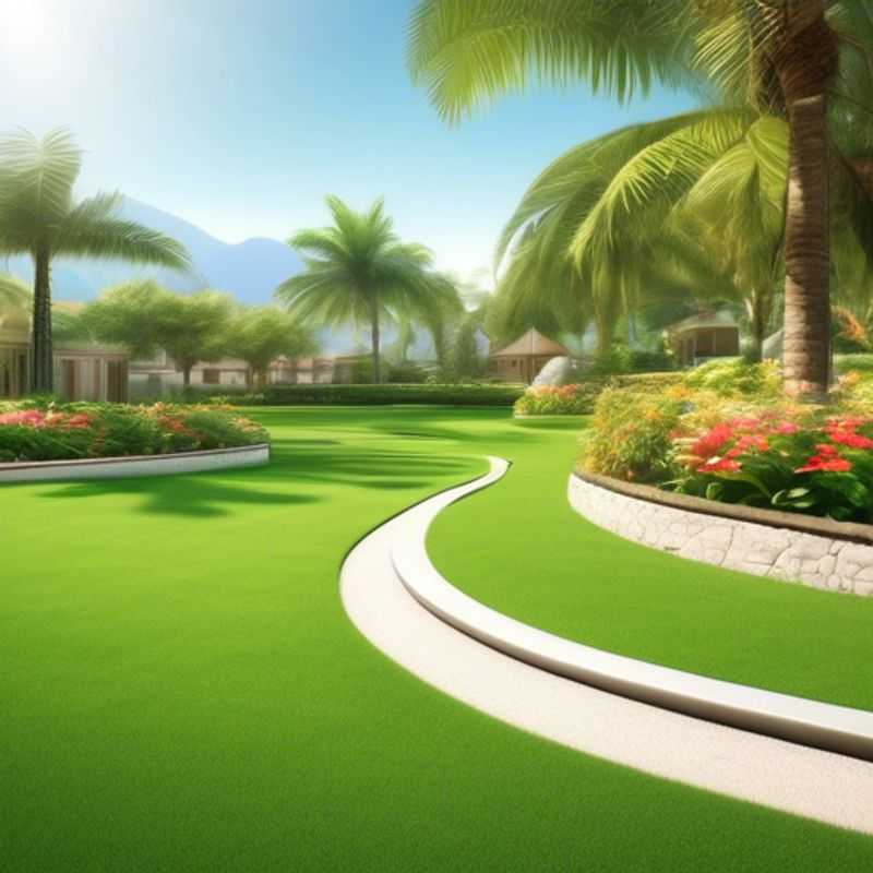 Altura da Borda&#58; Complementando o Design do Gramado e Jardim