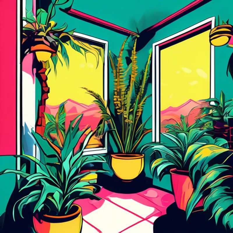 A collection of cool house plants, perfect for adding a touch of greenery to your home.