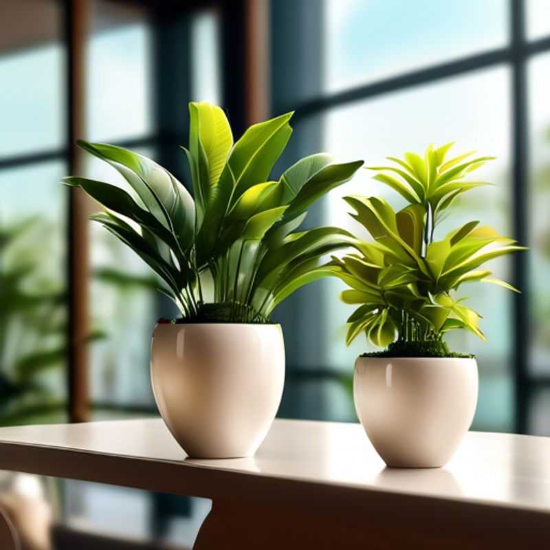 Plantas artificiais em vasos: Uma visão geral para te ajudar a escolher a sua.