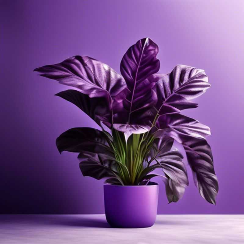 Plantas de casa roxas&#58; solo e iluminação específicos para o seu florescimento