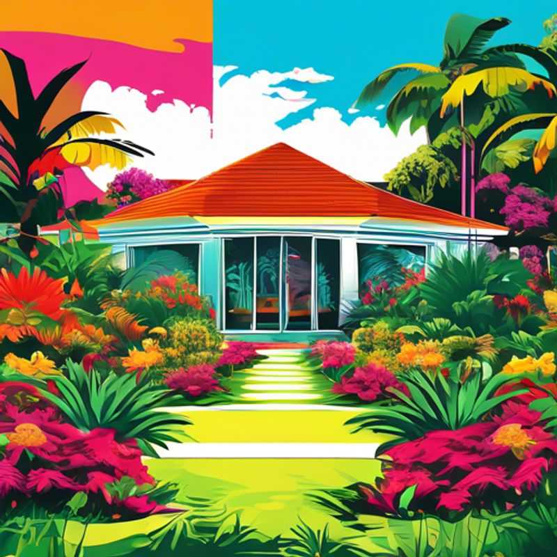 A serene garden sanctuary, ready for relaxation and enjoyment.