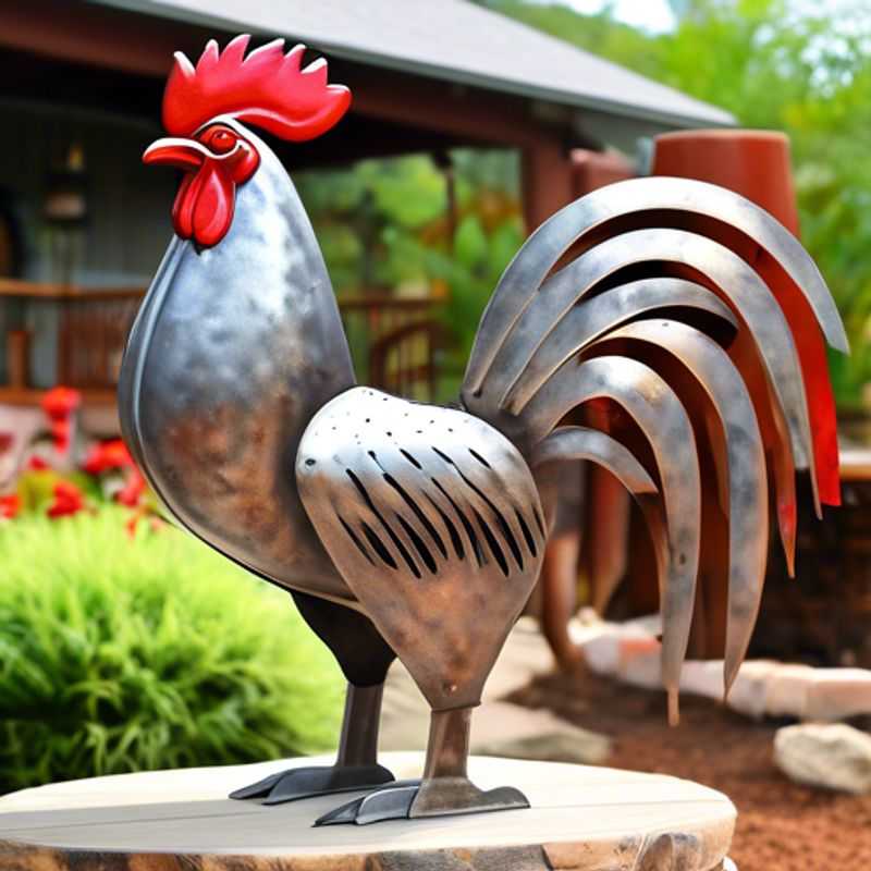 Sizing Up Your Rooster&#58; Choosing the Perfect Yard Art Scale
