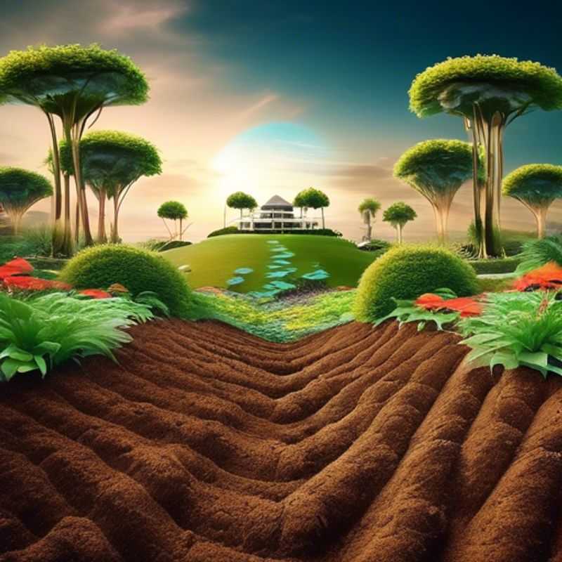 Terreau de jardin pour le jardinage