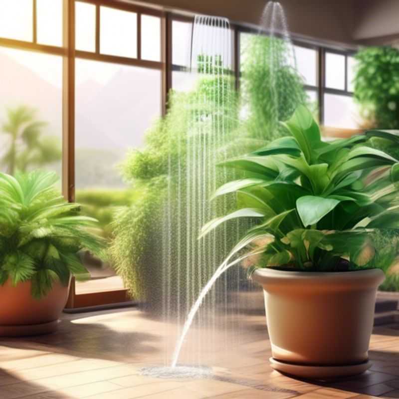 Busque sistemas com horários e volumes de irrigação ajustáveis