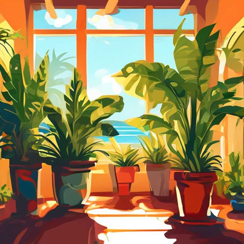 Plantes d'intérieur en pot