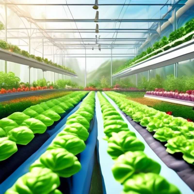 Considere as necessidades de espaço e iluminação para seu jardim hidropônico
