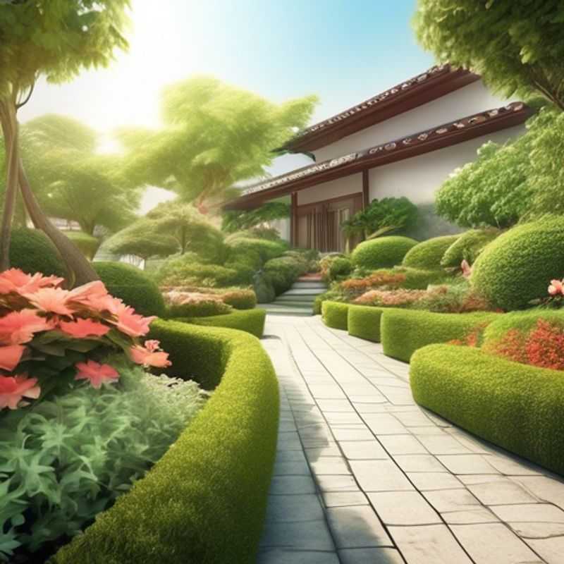 A vibrant, lush garden thriving under the watchful eye of Protect Garden's innovative solutions.