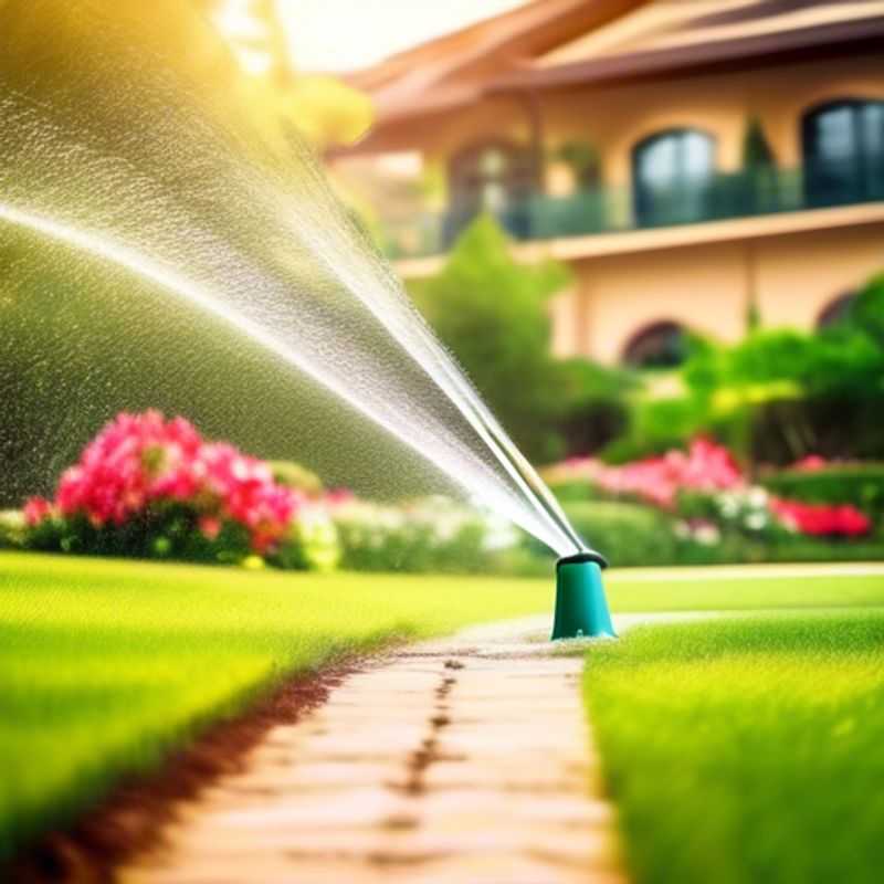 A high-quality garden sprinkler, ready to keep your plants thriving.