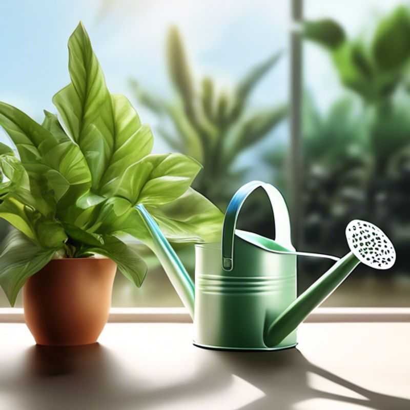 Opte por um regador com névoa fina ou chuveiro para plantas delicadas