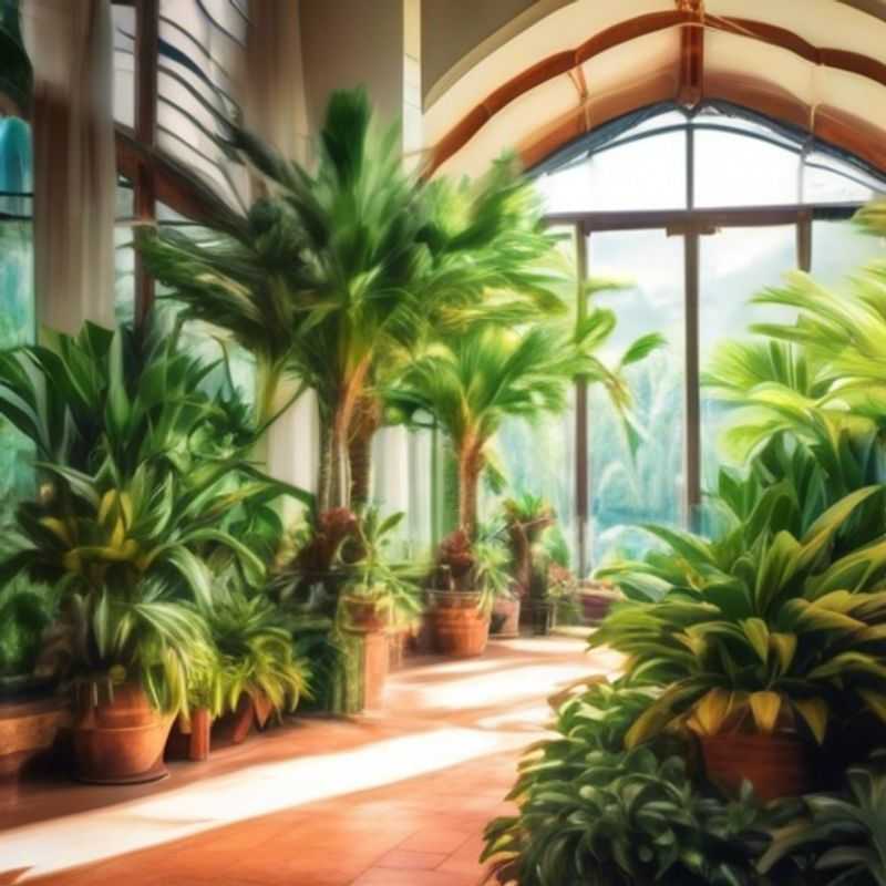 A vibrant collection of hardy indoor plants, showcasing their lush greenery and unique textures.