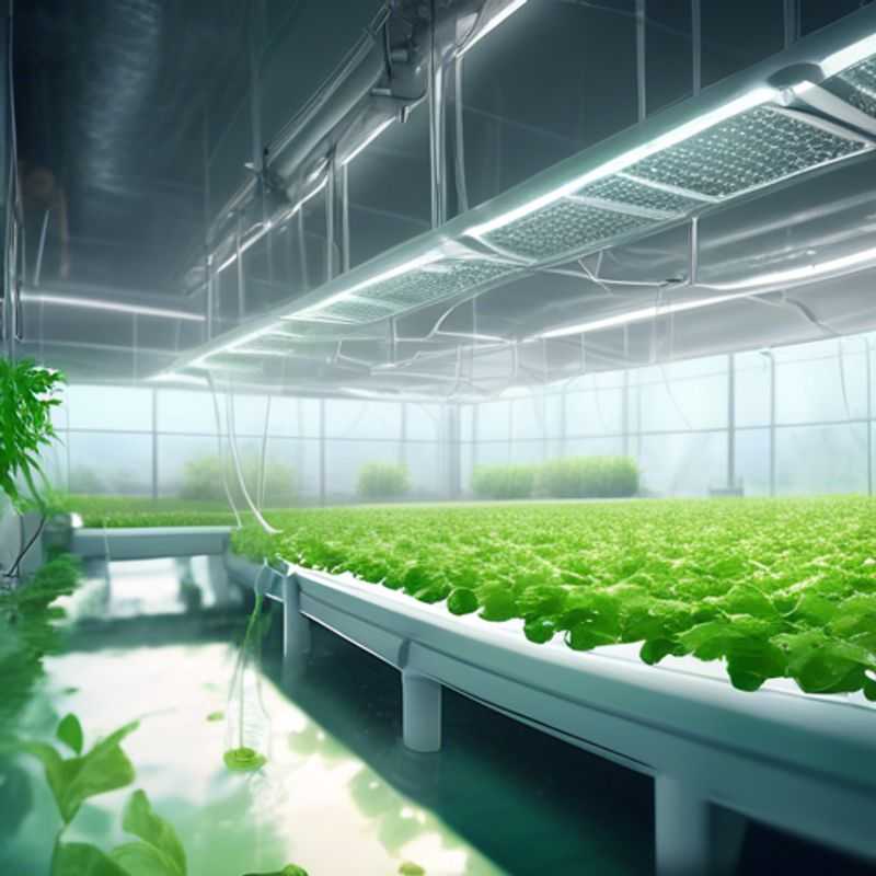 Sistema hidropônico interno para cultivo em casa.