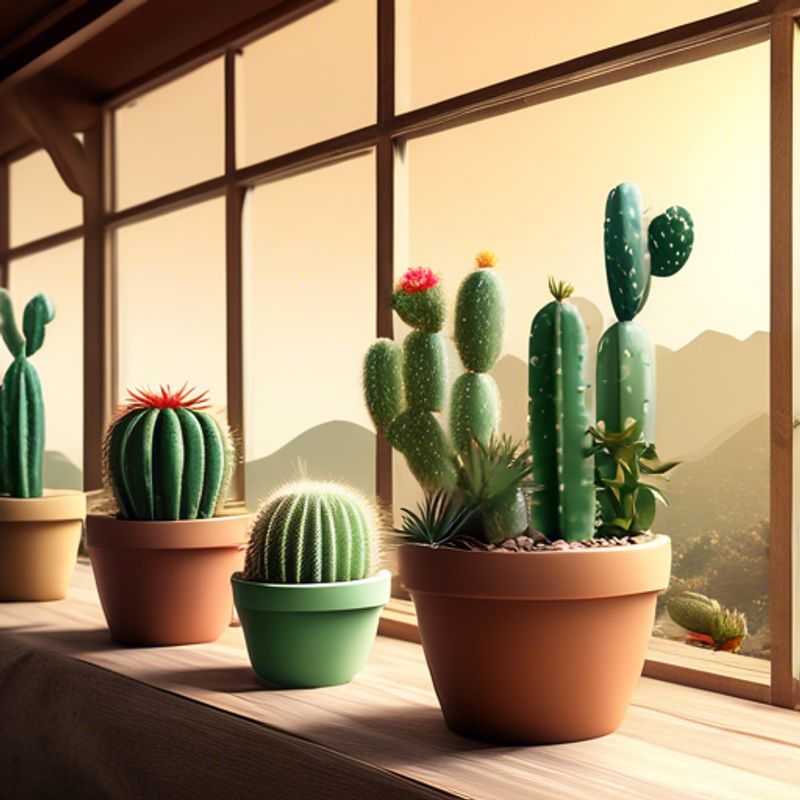 Onderzoek de volwassen grootte van de cactus om ervoor te zorgen dat deze in uw ruimte past