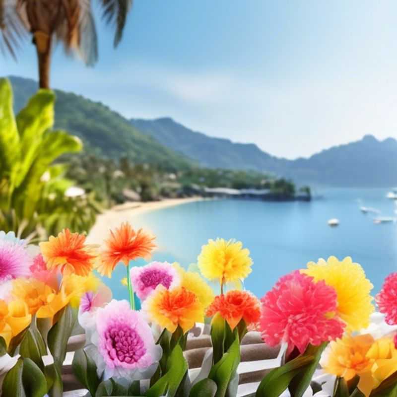 Flores de plástico resistentes a UV&#58; garanta cores vibrantes por mais tempo