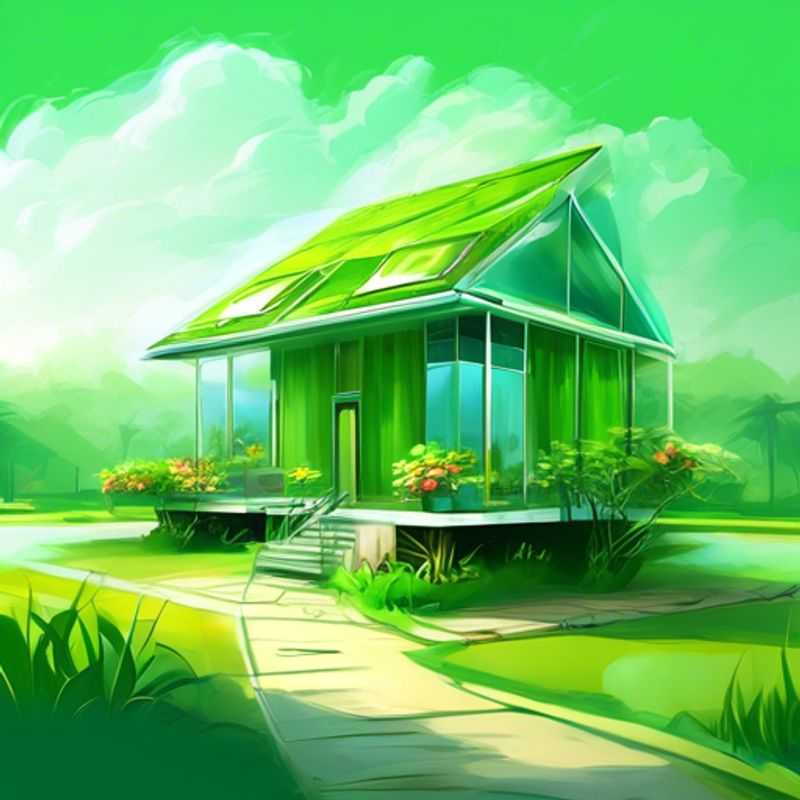 Mini estufa verde para iniciantes na jardinagem