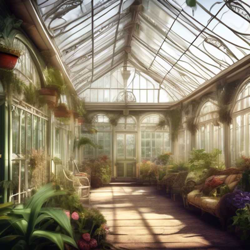 Un invernadero victoriano clásico, ideal para cultivar plantas delicadas y añadir un toque de elegancia a tu jardín.