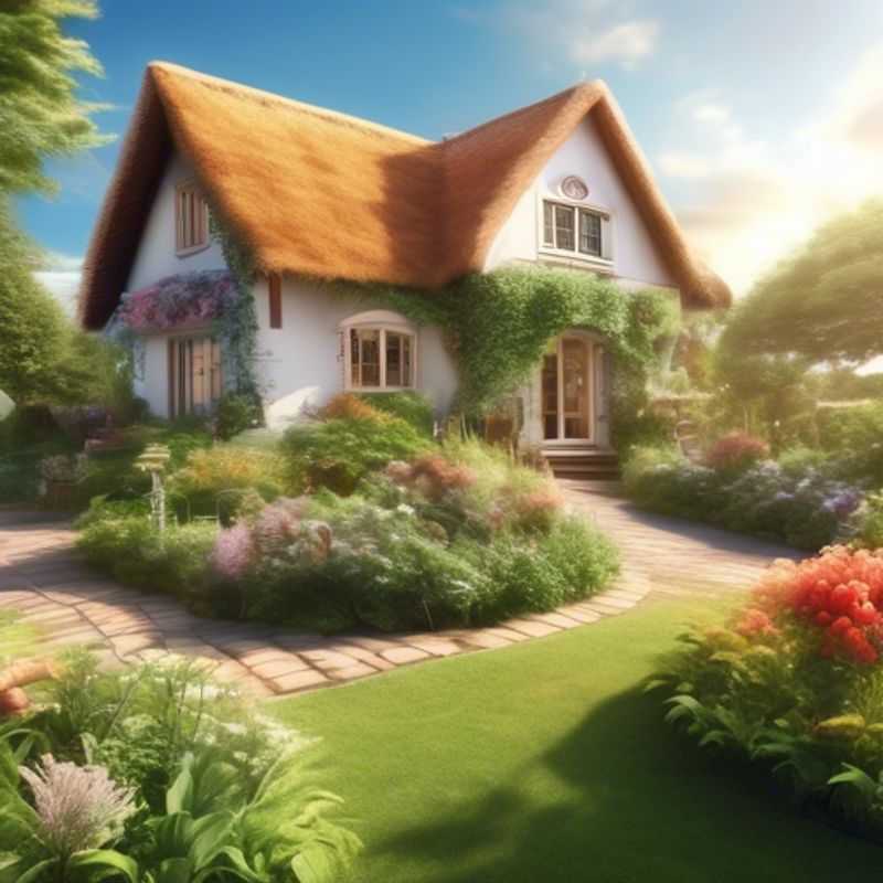 A charming garden cottage, perfect for those considering a cozy and intimate living space.