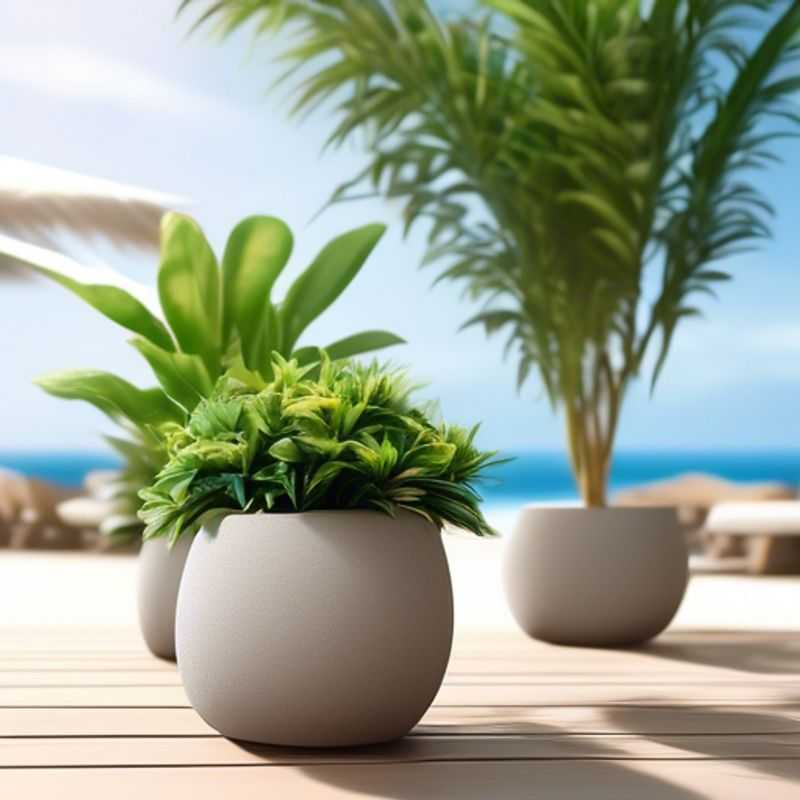 Meça o espaço onde você planeja colocar a planta artificial para garantir que ela caiba corretamente