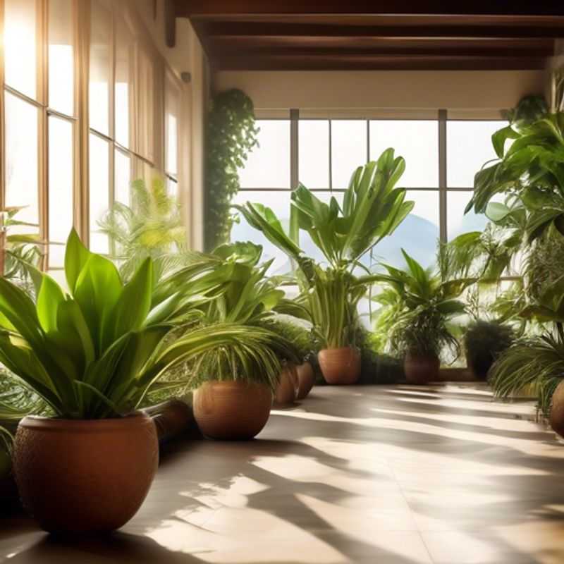A vibrant collection of hardy indoor plants, showcasing their lush greenery and unique textures.