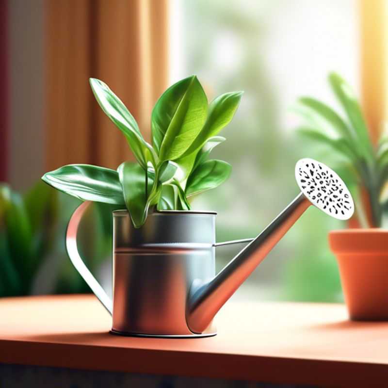 Encontre latas com bico longo para alcançar plantas em áreas de difícil acesso