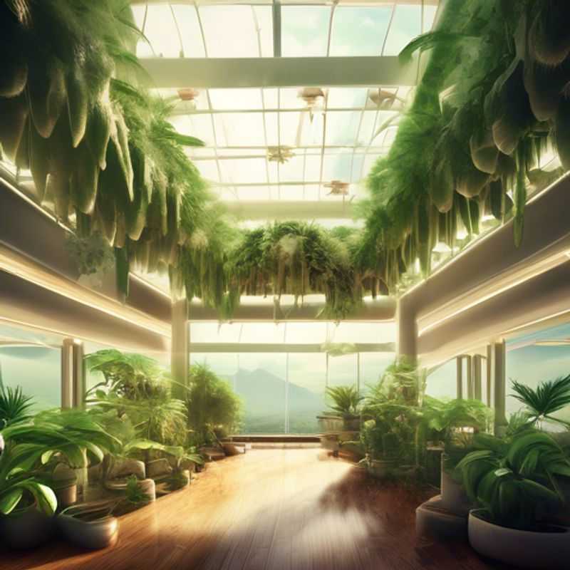 An indoor plant growing system, showcasing its features and design.