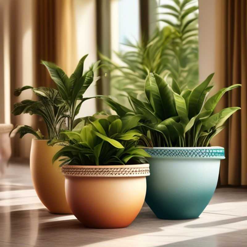 Optez pour des pots légers si vous prévoyez de les déplacer fréquemment