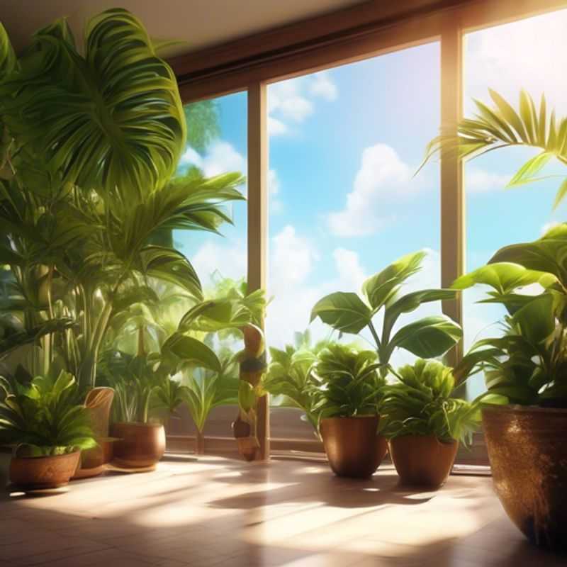 A variety of affordable houseplants, offering a range of colors and textures.