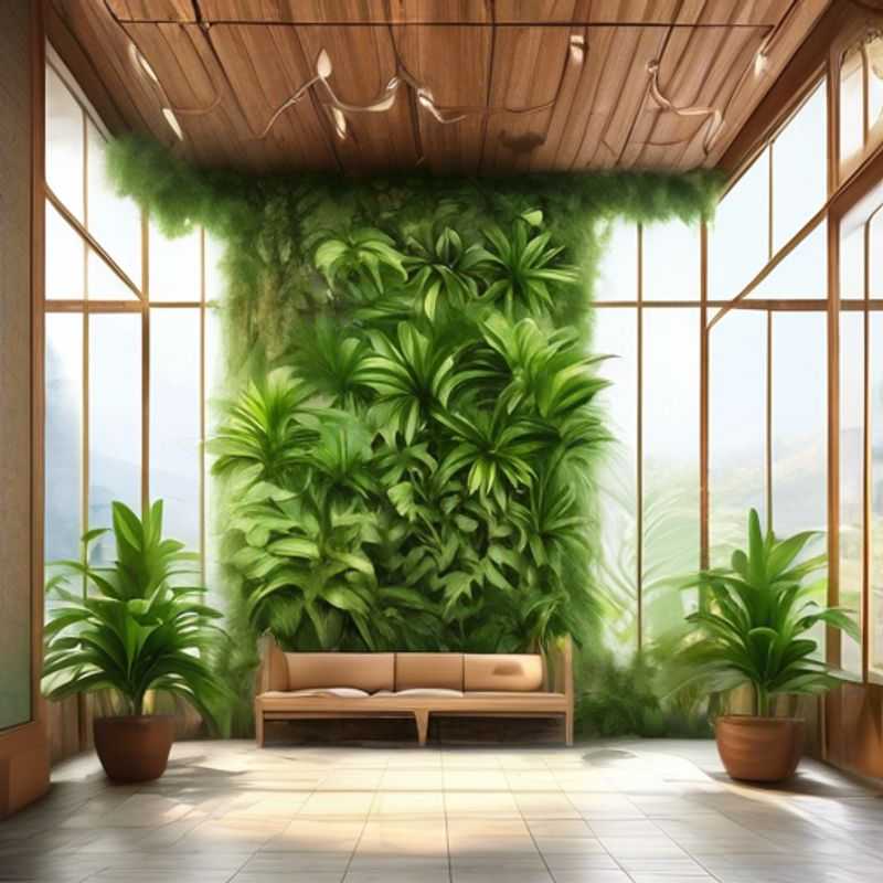 Reken op de kosten van planten&#44; potten en een wandbevestigingssysteem