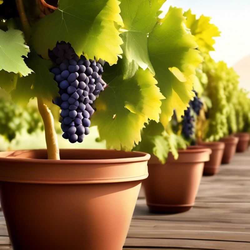 De juiste druivensoort kiezen voor containerteelt