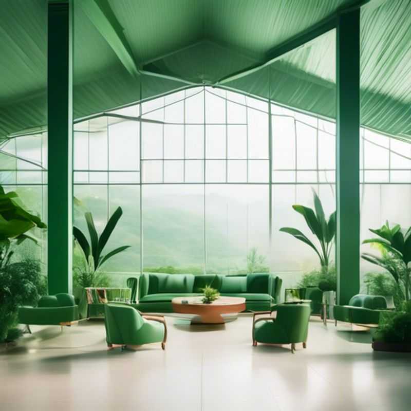 A compact indoor greenhouse, perfect for growing your own herbs and vegetables year-round.