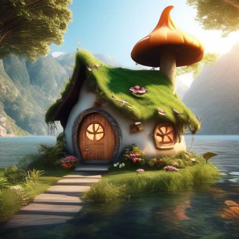 Casa de Fada para um Jardim Encantado